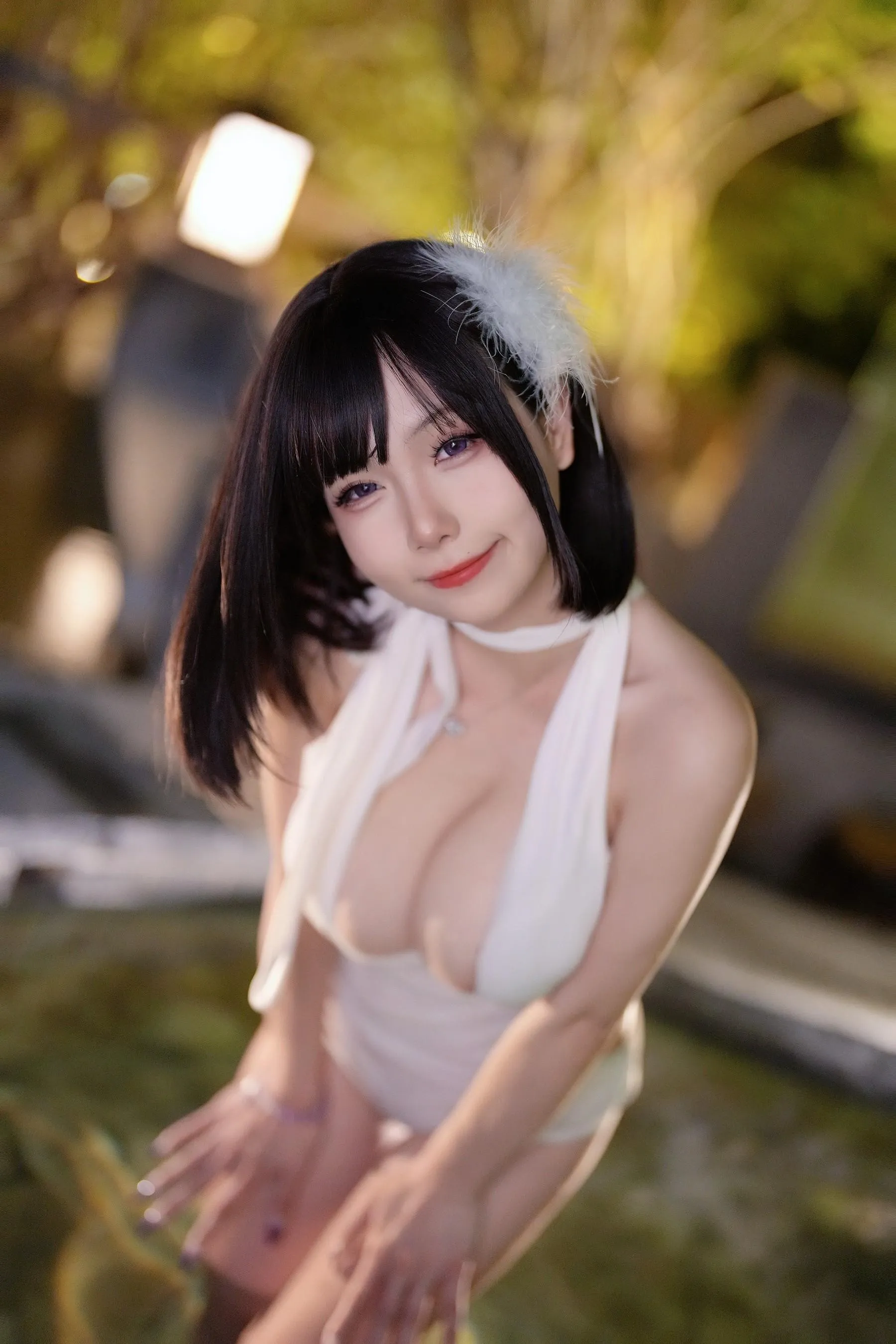 末夜787 – NO.11 夏日白色泳装 [24P]插图7